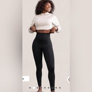 Shapermint Essentials Black High Waisted Shaper Leggings NWT XL #2253